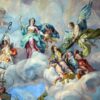 آسمان مجازی نقاشی فرشته کلیسایی 3x3-32