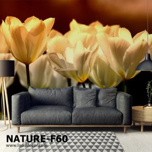 پوستر تصویر طبیعی گل لاله