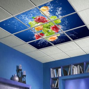 آسمان مجازی میوه های ریخته شده در آب 3x3-41